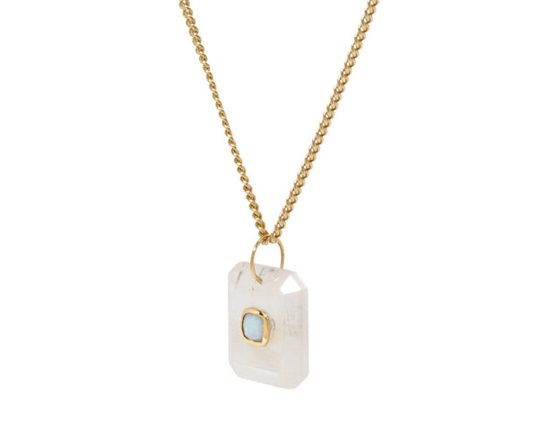 Pascale Monvoisin Moonstone and Opal Anton N°1 Necklace