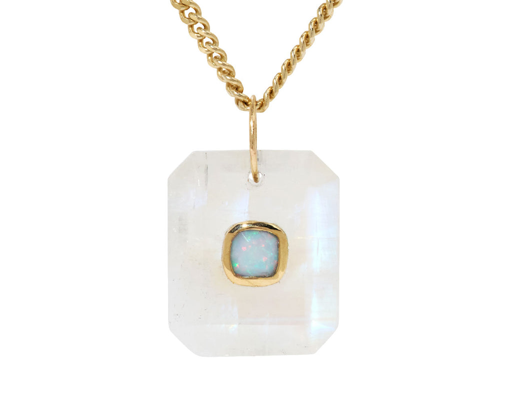 Moonstone and Opal Anton N°1 Necklace