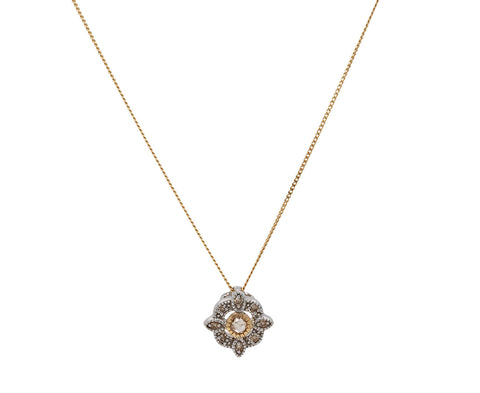 Pascale Monvoisin Bettina Diamond Pendant Necklace
