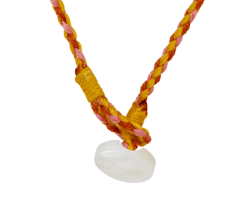 Pascale Monvoisin Pearl and Diopside Eddie Pendant Necklace - Closure