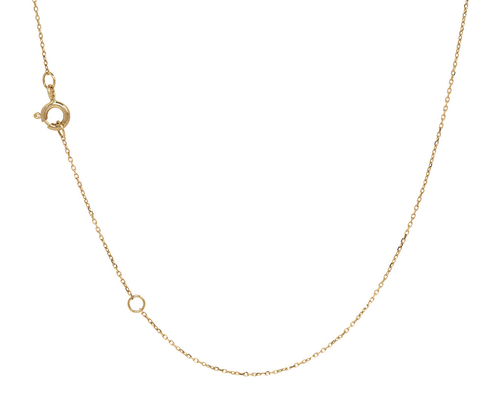 Pascale Monvoisin Green Resin and Diamond Gina Pendant Necklace - Closure