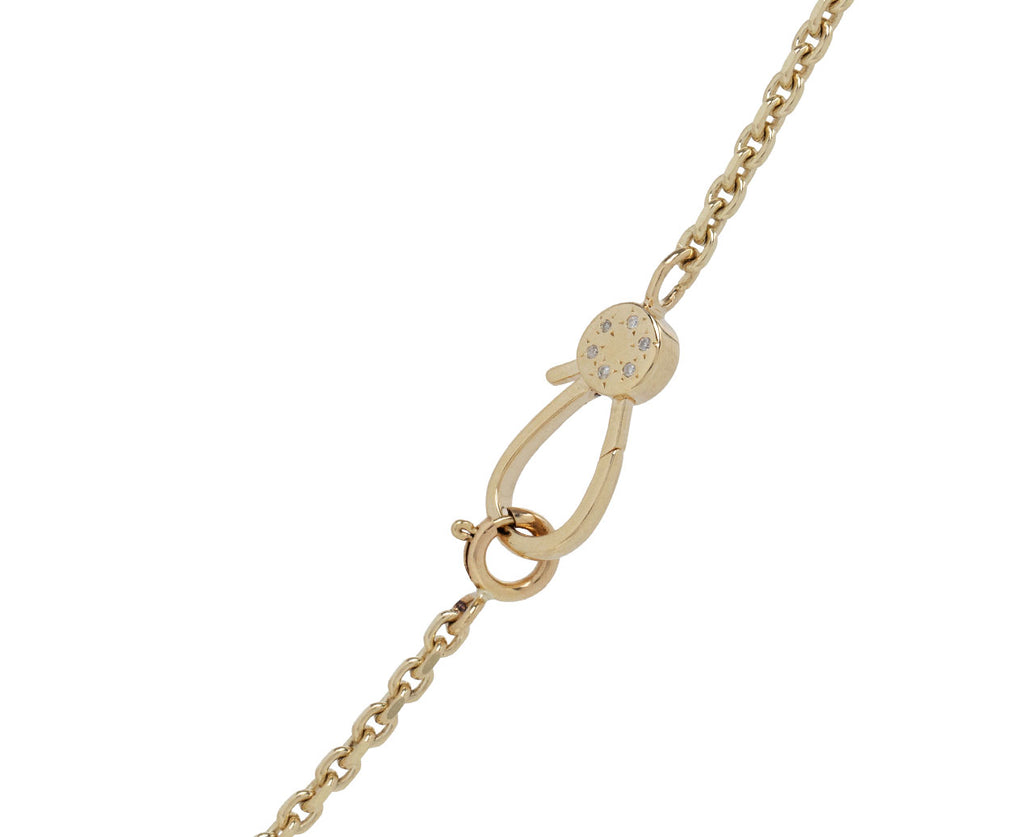 Pascale Monvoisin Paloma Long Necklace - Clasp Closeup