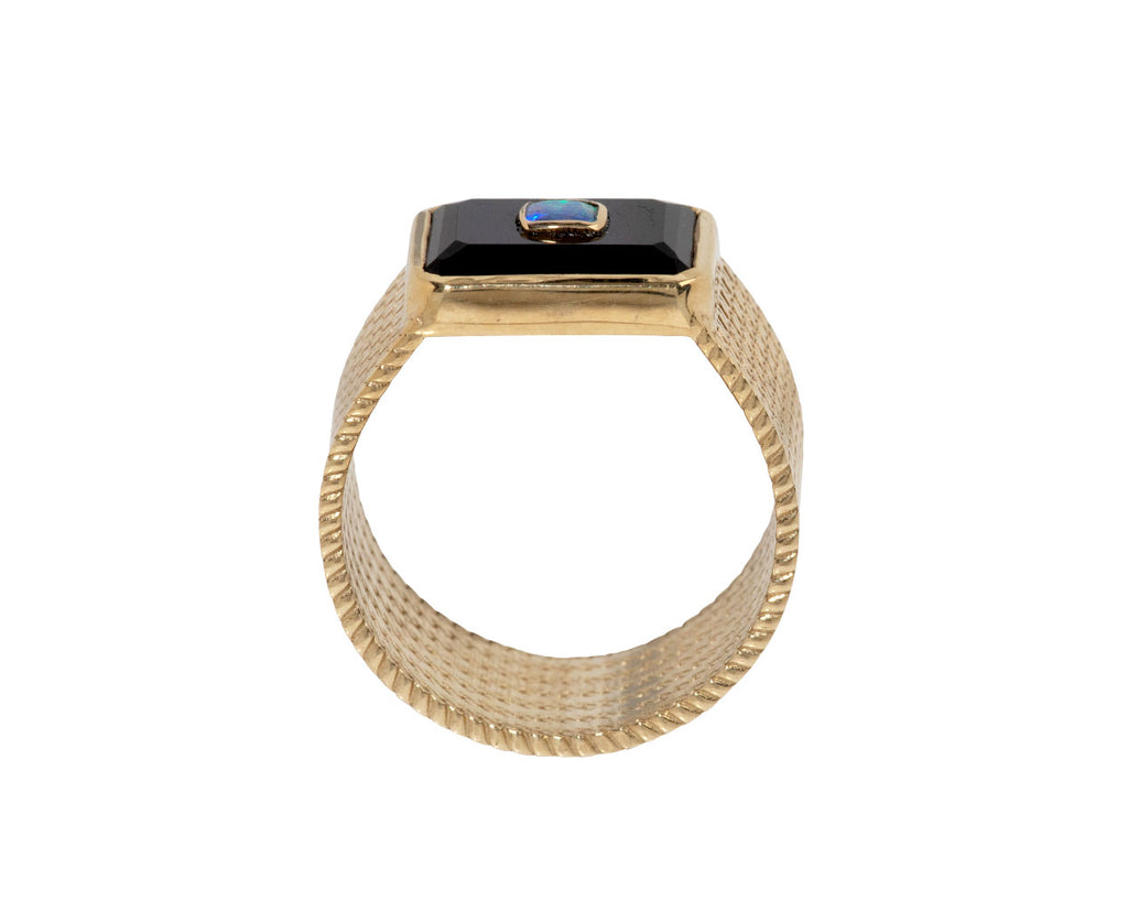 Onyx and Opal Anton N°2 Ring