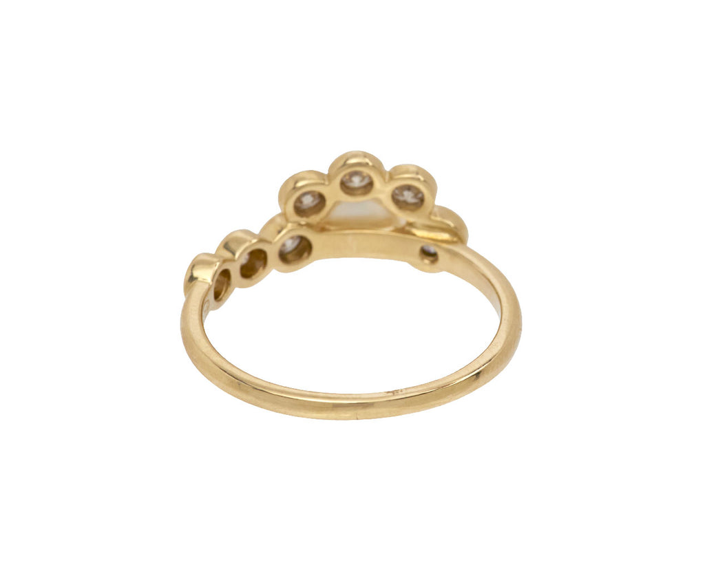 Pearl and Diamond Martha N°2 Ring