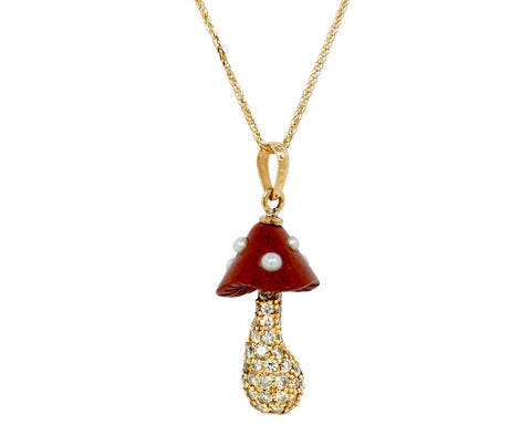 Fly Agaric Necklace