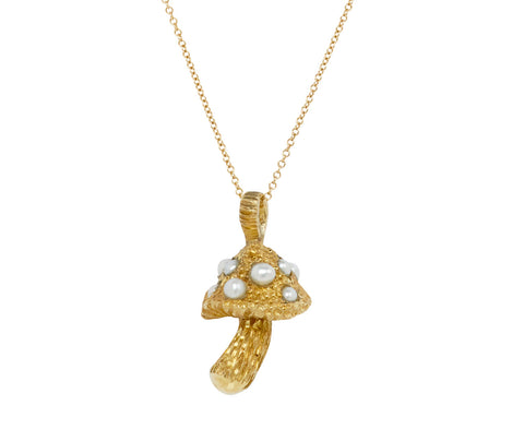 Pearl Shroom Necklace