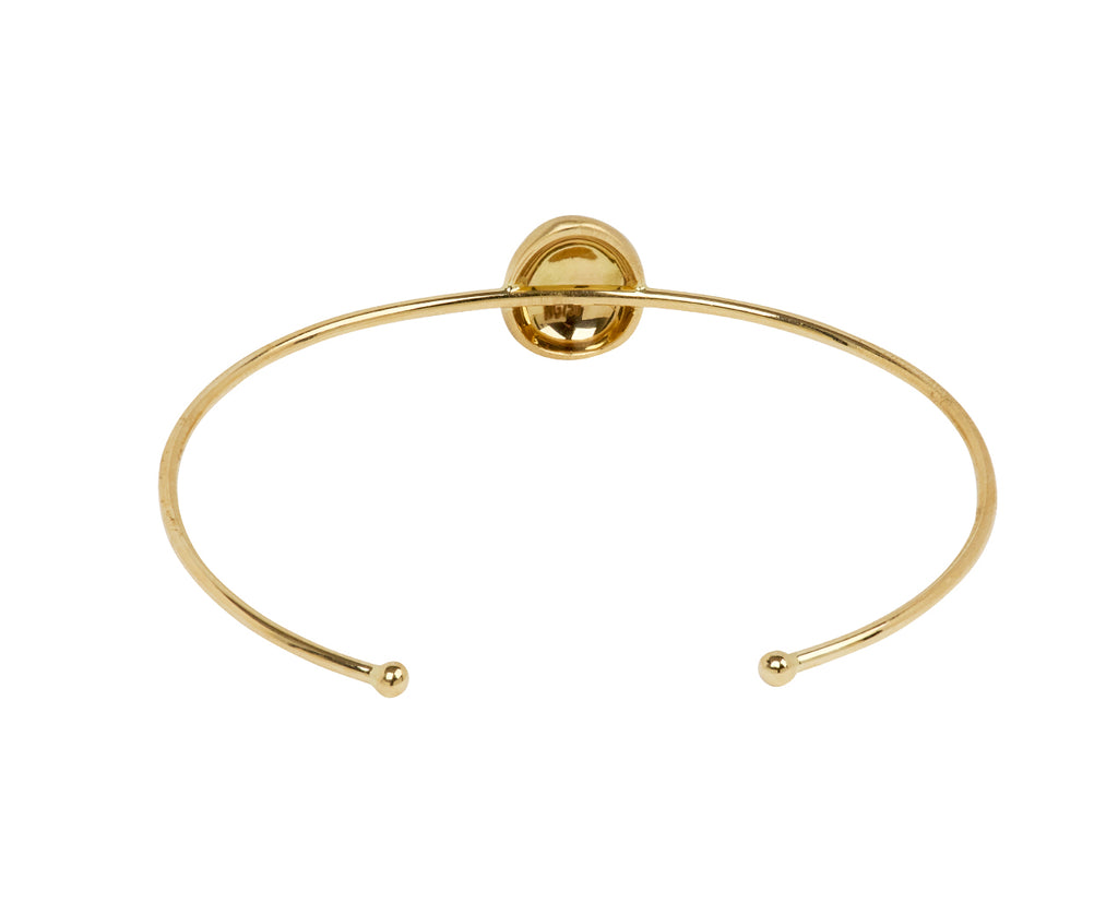 Big Diamond Healing Eye Cuff Bracelet