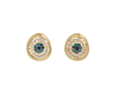 Big Healing Eye Stud Earrings