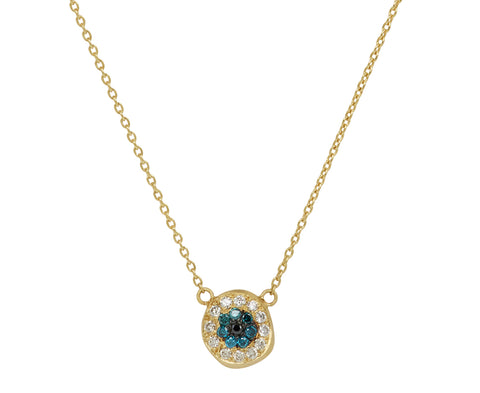 Small Healing Eye Pendant Necklace