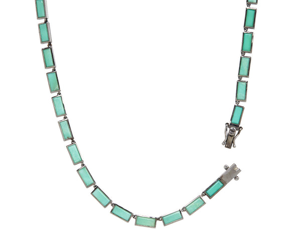 Nak Armstrong Nakard Chrysoprase Linear Baguette Tile