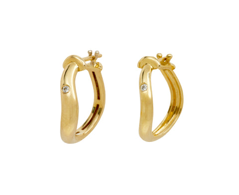 L'Atelier Nawbar Boa Stackable Hoop Earrings