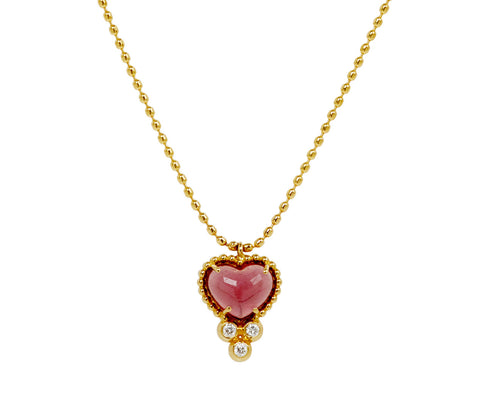 L'atelier Nawbar Armour Trinket Heart Pendant Necklace