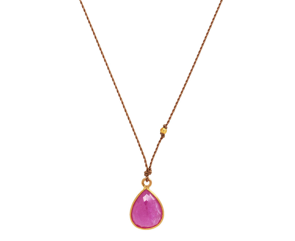 Margaret Solow Ruby Pendant Necklace