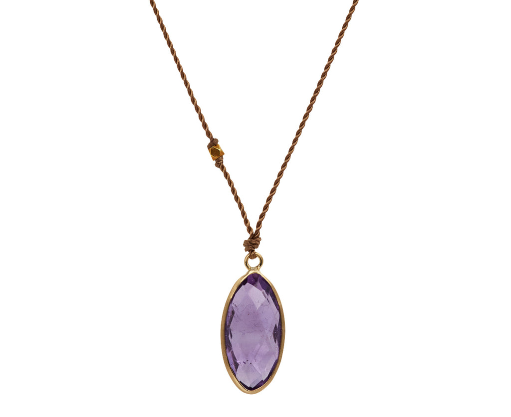 Margaret Solow Amethyst Pendant Necklace