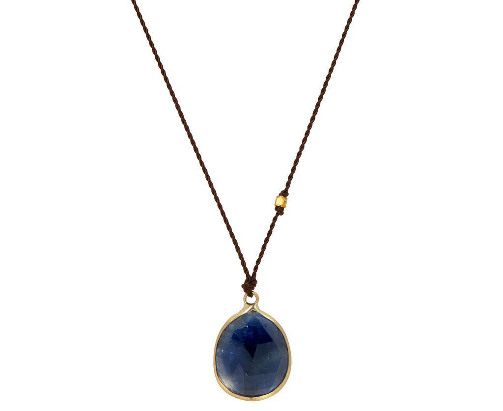 Margaret Solow Sapphire Pendant Necklace