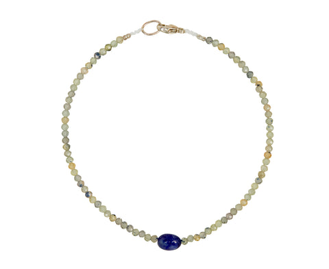 Margaret Solow Double Sapphire Beaded Bracelet