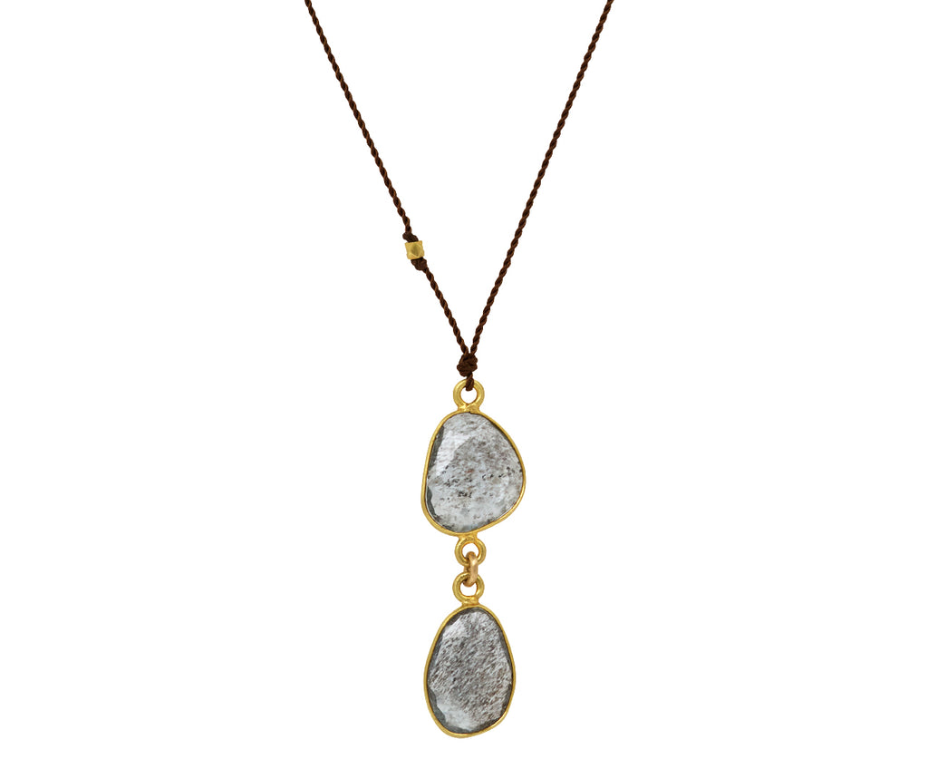 Margaret Solow Moss Aquamarine Pendant Necklace