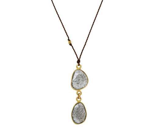 Margaret Solow Moss Aquamarine Pendant Necklace