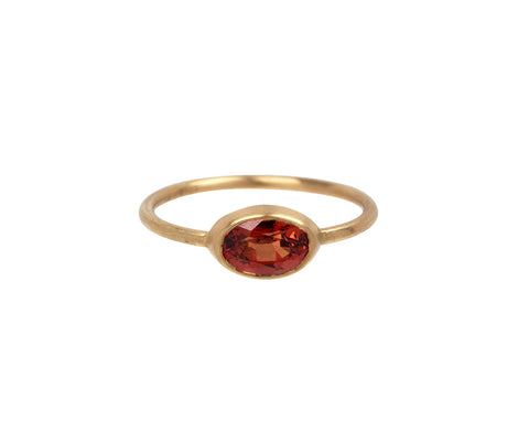 Red hotsell sapphire ring