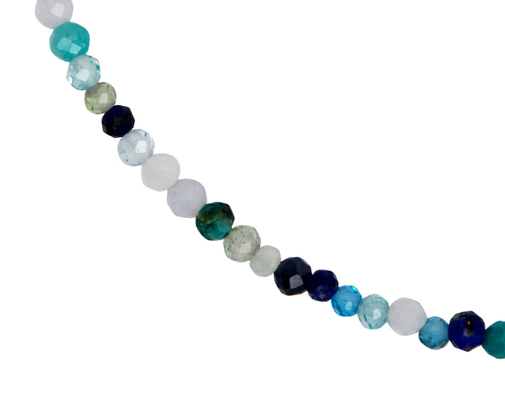 Margaret Solow Multi Stone Beaded Bracelet - Closeup