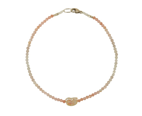 Opal and Pearl Beaded Bracelet