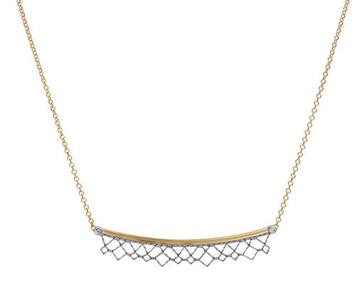 Diamond Cosmic Pendant Necklace