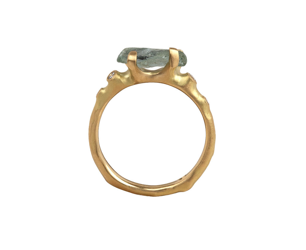 Pale Blue Montana Sapphire Ring