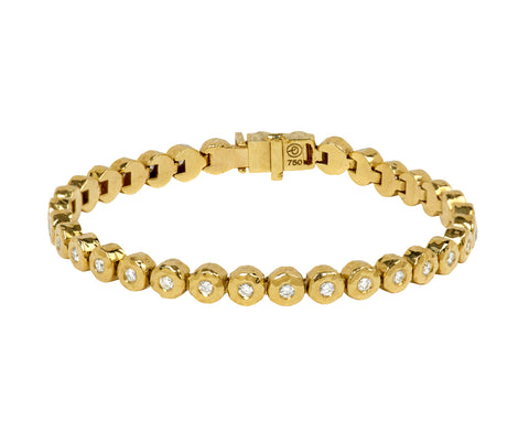 Diamond Blossom Tennis Bracelet - TWISTonline