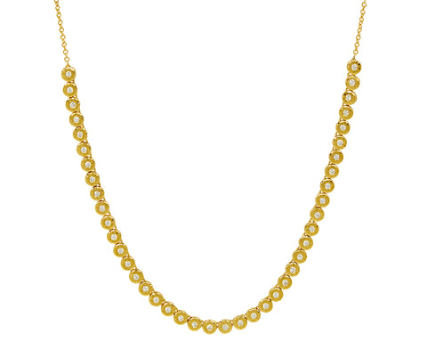 Octavia Elizabeth Demi Blossom Tennis Necklace