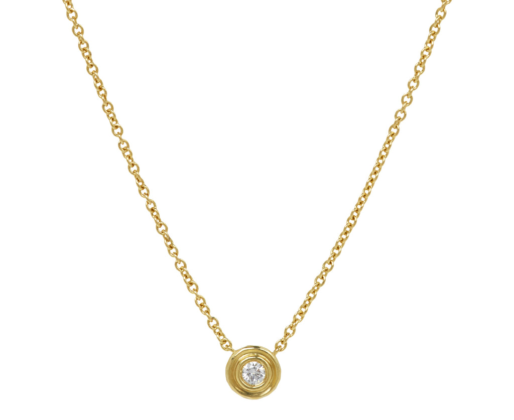 Diamond Double Orbit Necklace