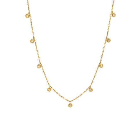 Diamond Nesting Gem Eternity Necklace - TWISTonline