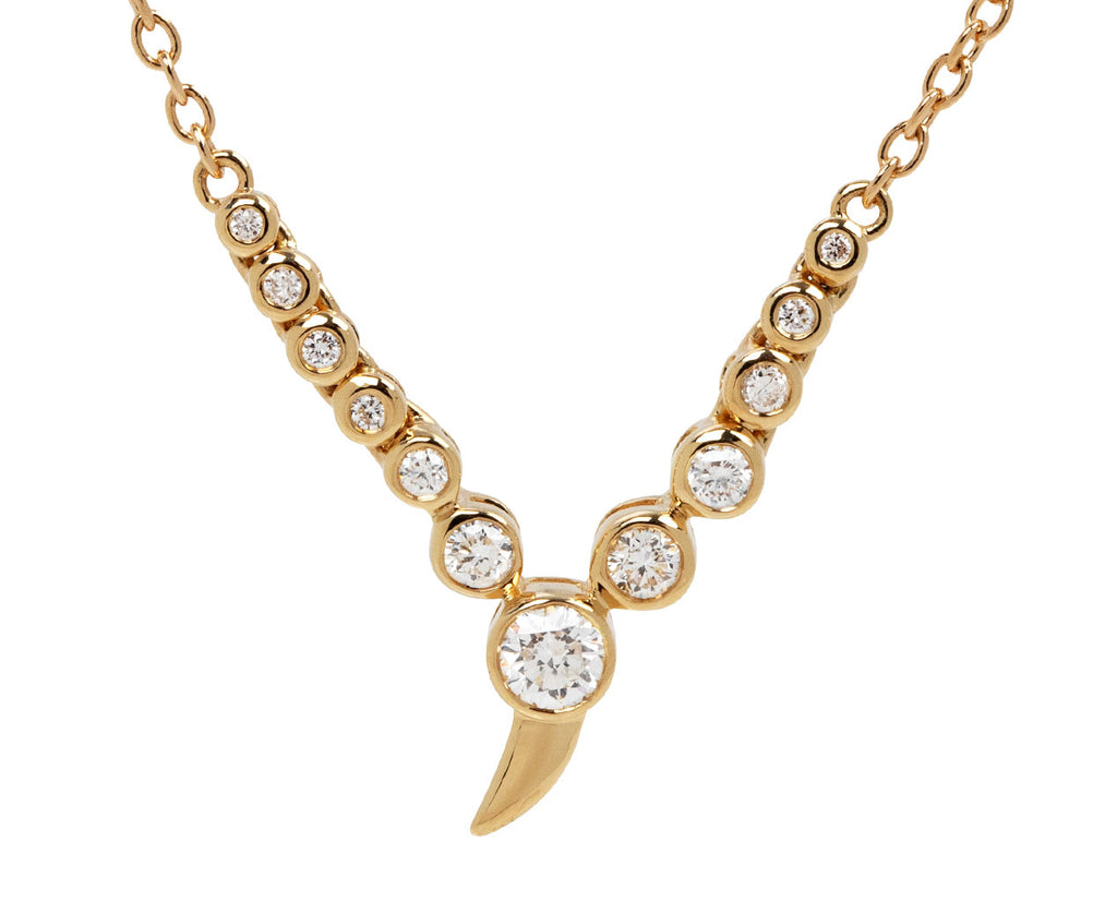 Small Zen Diamond Necklace