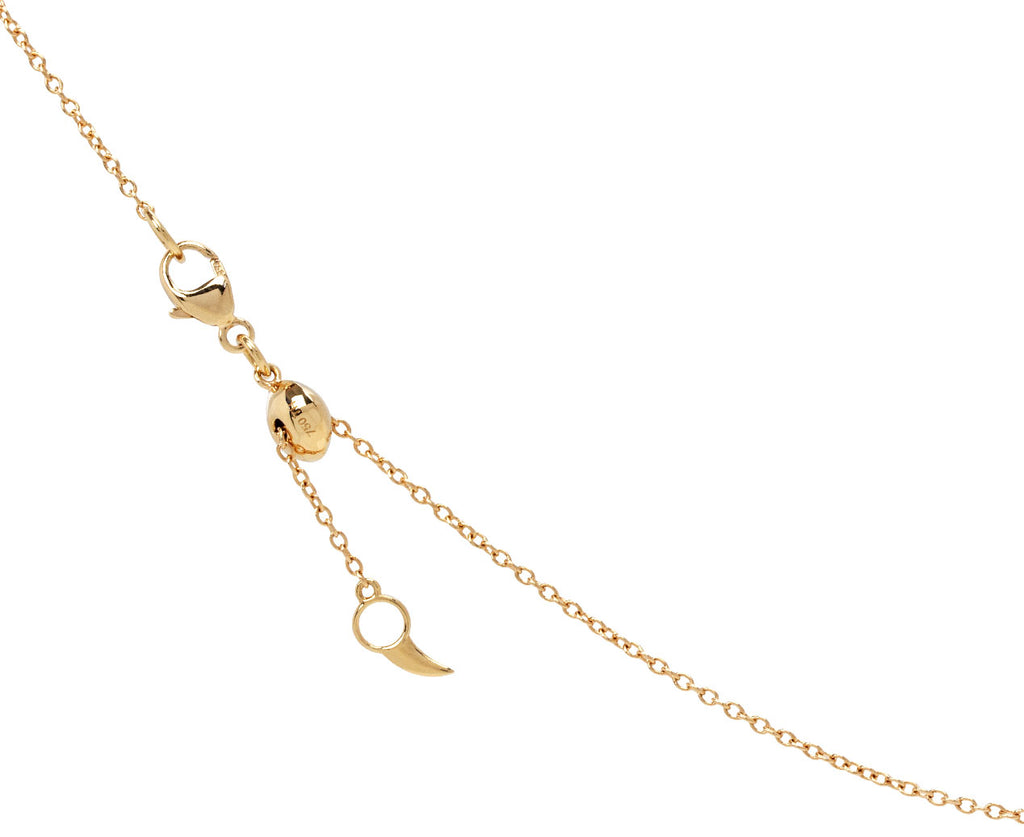 Small Diamond Bias Necklace