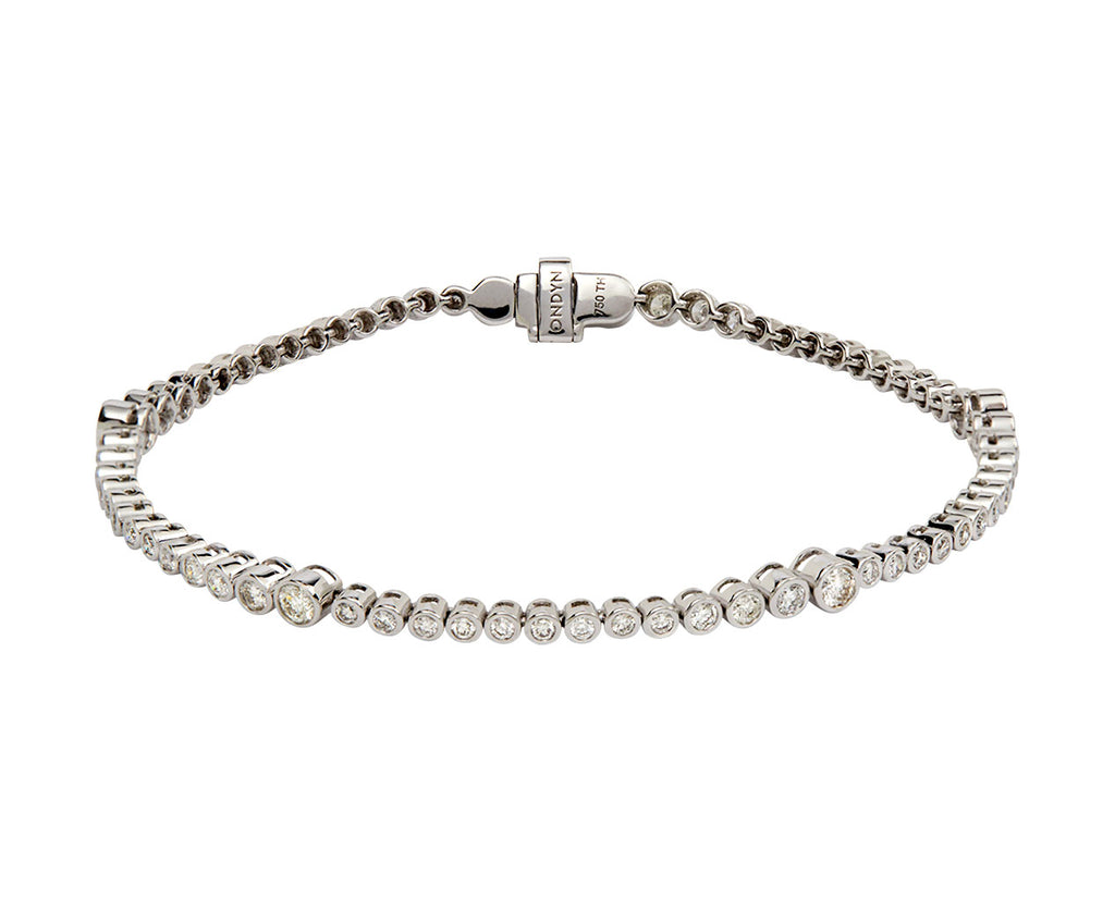 White Gold Rainsun Diamond Tennis Bracelet - TWISTonline