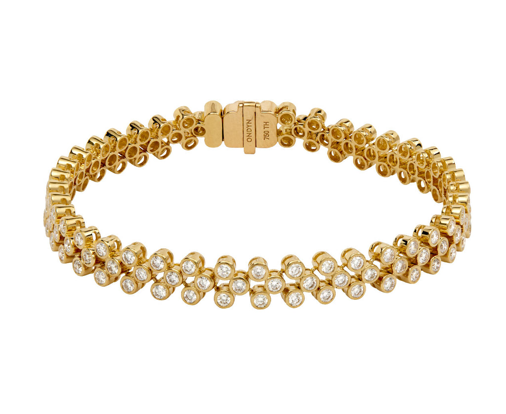 Diamond Chequer Tennis Bracelet - TWISTonline