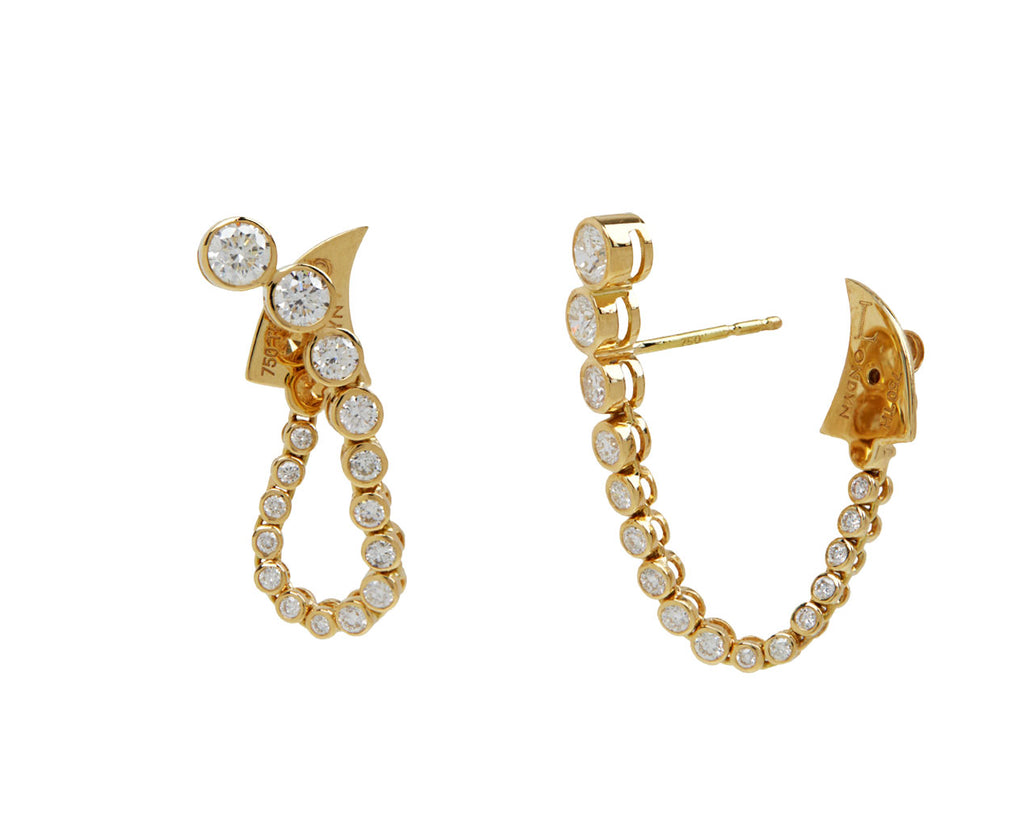 Diamond Fluorescence Earrings