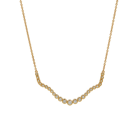 Diamond Electric Avenue Pendant Necklace