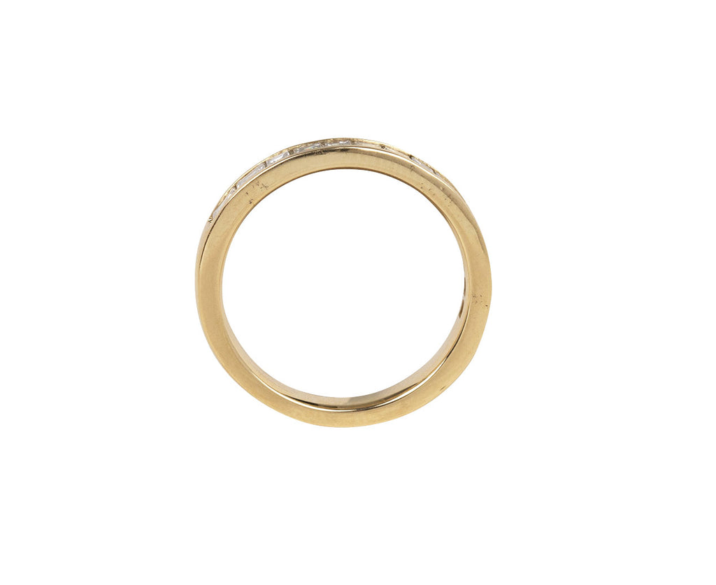 Antique Carre Diamond Band