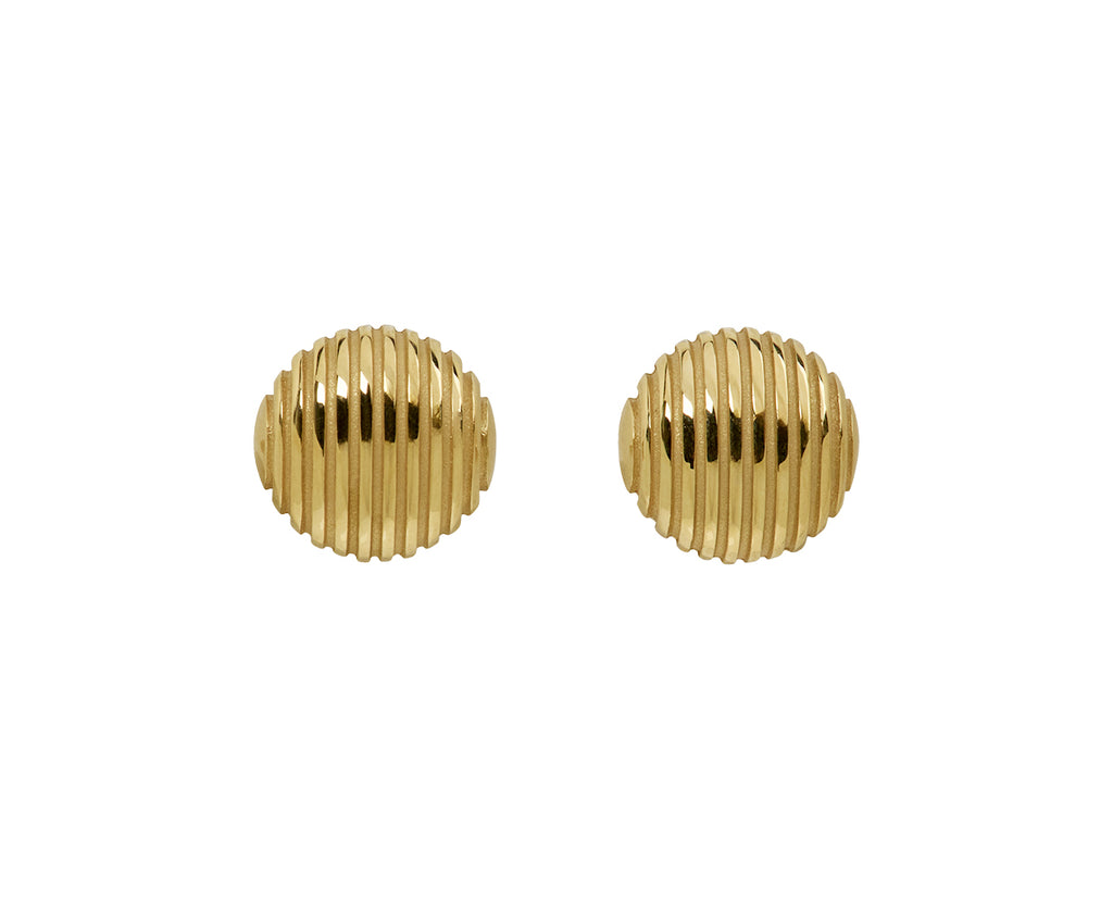 Pamela Zamore Round Isla Stud Earrings