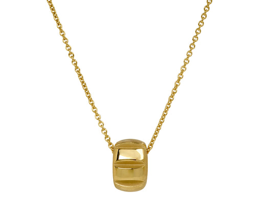 Veda Golden Ring Necklace