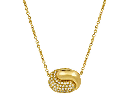 Small Diamond Holos Hug Necklace