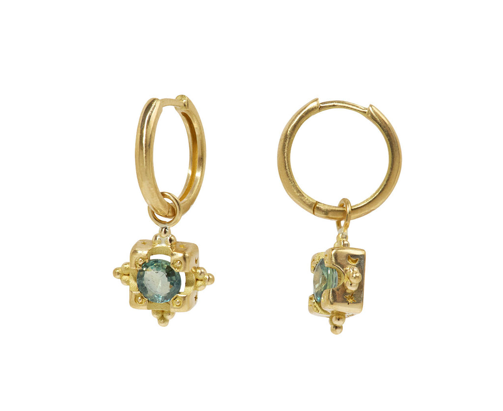 Green Sapphire Estella Earrings
