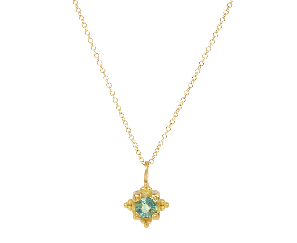 Green Sapphire Estella Necklace