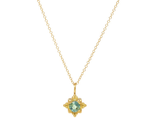 Green Sapphire Estella Necklace
