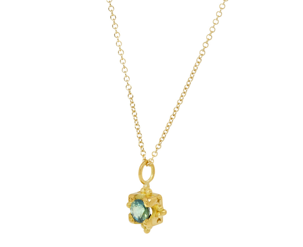Green Sapphire Estella Necklace