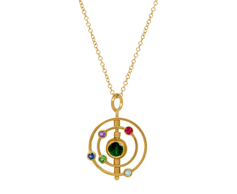 Emerald Andromeda Necklace