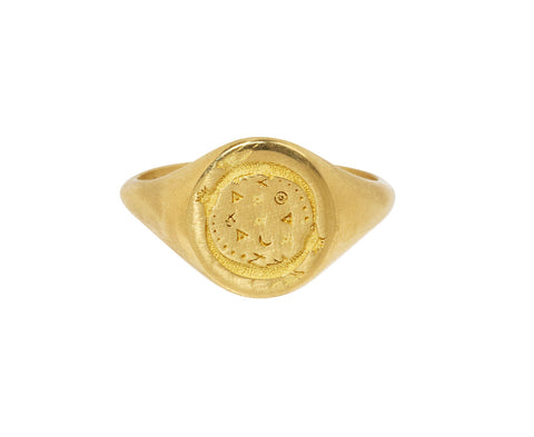 Dragon Tail Signet Ring - TWISTonline
