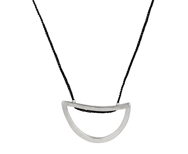 Jill Platner Half Moon Necklace