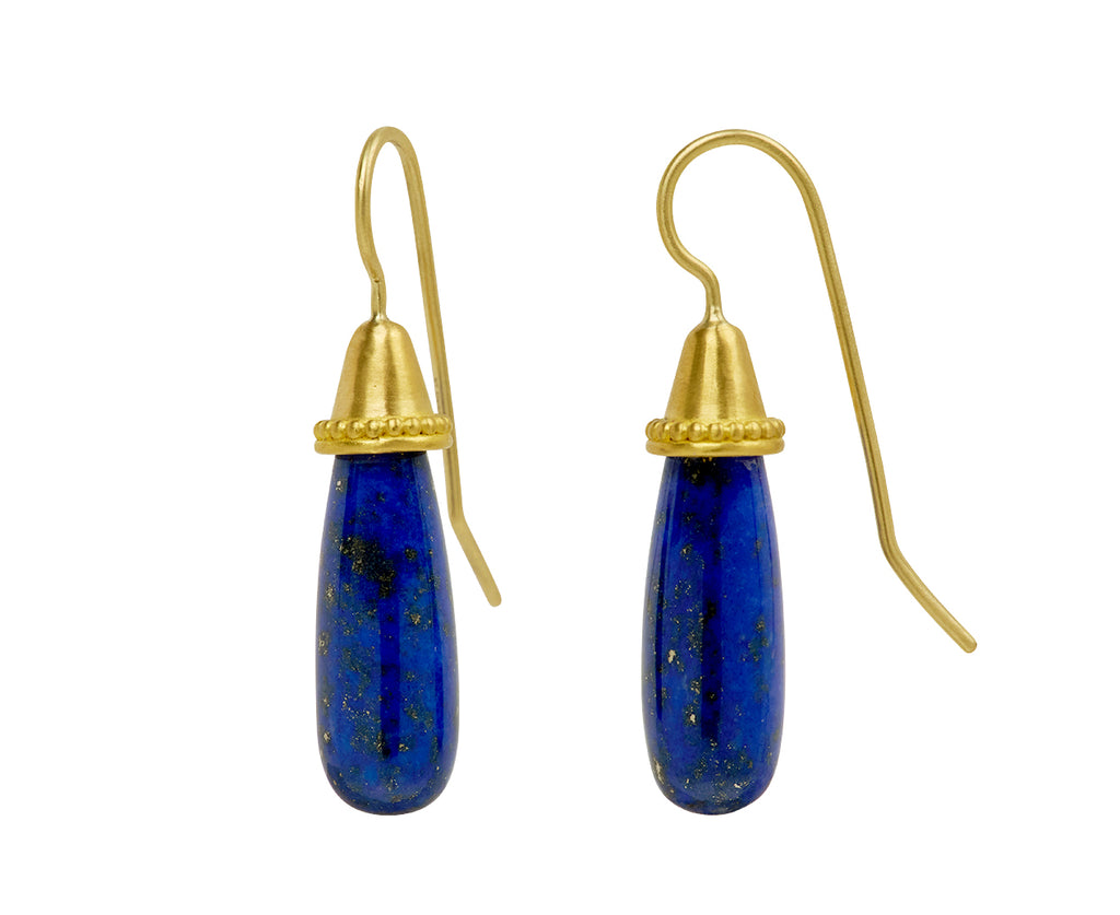 Lapis Pileus Earrings