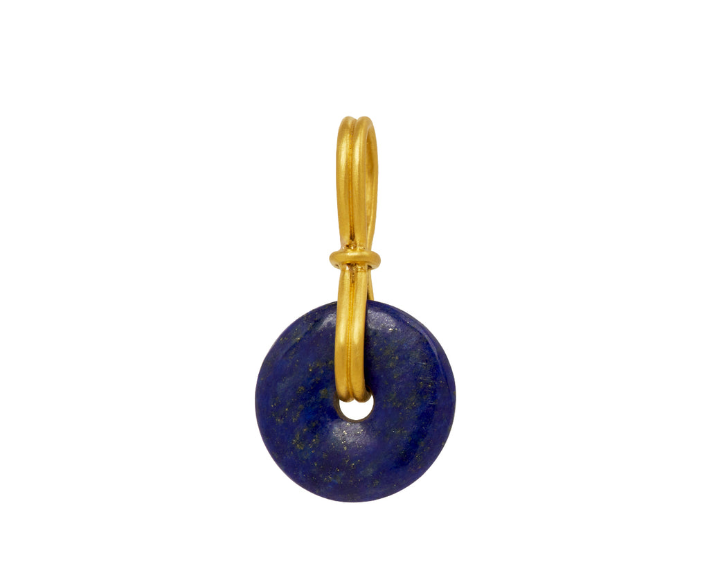 Medium Lapis Discus Pendant ONLY